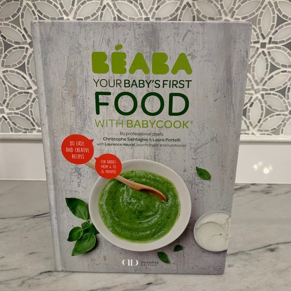 BÉABA Your Baby's First Food Cookbook with Babycook – 80 Easy Baby Recipes - Picture 1 of 5